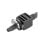 Connector Micro-Drip 4,6 mm Grigio in Plastica con Tecnologia Quick & Easy 10 Pezzi