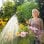Gardena Comfort Spritzlanze mit verstellbarem Durchfluss, ergonomisch, frostgeschützt, Kunststoff Grau/Orange