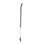 Aluminium Handgriff Gardena Combisystem ErgoLine 130 cm Schwarz/Silber, ergonomisch, rutschfest