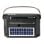 Radio Solar Portátil Bluetooth Trevi RA 7F25 BT USB MicroSD AM/FM/SO Negro 1200mAh
