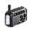 Radio portátil Trevi RA 7F30 BT, AM/FM/SW, batería integrada, carga solar y dinamo, MicroSD, USB, Negro/Gris, Altavoz in