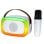 Altavoces Trevi Karaoke Mini Party inalámbricos y alámbricos 10W LED micrófono incluido