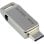 Goodram ODA3 64GB USB 3.2 Gen 1 Type-A/Type-C, 60MB/s, Plata, Metal, Swivel