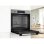 Forno elétrico Bosch HRG572ES3 71L preto com pirólise, autolimpeza hidráulica e comando rotativo