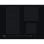 Placa de inducción Whirlpool WFS9365BF IXL 65cm negra integrada, 4 zonas flexibles, vidrio cerámico