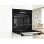 Forno elétrico Bosch Série 2 HBA172EB3 71L Preto 3600W com Air Fry e Autolimpeza