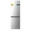 Frigorífico Bolero Combi 185cm 296L Inox DeFrost Iluminación LED Puerta Reversible