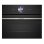 Forno Embutido Elétrico Bosch CSG7361B1 47L Preto com Anel de Controlo Digital e Função Steam Plus