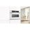 Forno elétrico Bosch CMG7241W1 Série 8 45L Branco com funções digitais e micro-ondas