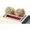 Tostadora Bosch TAT4P427 970W Crema y Negro - 2 Rebanadas, Control Giratorio