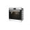 Forno elétrico Hotpoint FA3S844PIX 71L Inox com função pirolítica e 6 programas