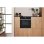 Forno elétrico Hotpoint FA-2841-JHBL/HA 71L Preto com multifluxo e autolimpeza hidrolítica