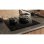 Placa de Inducción Hotpoint HS 1865C CPBF 65cm 4 Zonas Integrada Vidrio Negro Touch