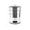 Máquina de Cocción al Vapor Tefal VC502D10 900W, 3 Cestas, Acero Inoxidable, Pantalla Táctil, Blanco