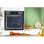 Horno eléctrico Candy FCNE625X WIFI 70L Negro/Inox con autolimpieza y conectividad Wi-Fi
