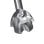 Haier I-Master Serie 5 Handmixer 1000W mit 3 laser-geschärften Klingen, Metallgehäuse, 0,9 L