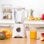 Licuadora Moulinex Blendforce II 600W 2L Picahielos Plástico Blanco Cuchillas Inoxidable