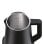 Haier HKE5A 011 schwarzer Edelstahl Wasserkocher 1,7L 2200W mit 7 Temperaturstufen