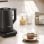 Haier HKE5A 011 schwarzer Edelstahl Wasserkocher 1,7L 2200W mit 7 Temperaturstufen
