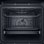 Horno eléctrico Whirlpool WOI4S8PPM1SX 73L Negro Plata con autolimpieza pirolítica y sonda de carne