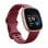 Google Fitbit Versa 4 GPS NFC 40,5mm Écran Tactile Aluminium Rouge S/L Étanche SpO2 Cardio