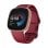 Google Fitbit Versa 4 GPS NFC 40,5mm Écran Tactile Aluminium Rouge S/L Étanche SpO2 Cardio