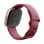 Google Fitbit Versa 4 GPS NFC 40,5mm Écran Tactile Aluminium Rouge S/L Étanche SpO2 Cardio