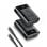 Power Bank 10000 mAh Nero con Ricarica Rapida 22,5W USB-C e USB-A