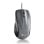 Ratón NGS con cable láser 1200 DPI ambidiestro gris USB