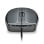 Ratón NGS con cable láser 1200 DPI ambidiestro gris USB