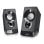 Altavoces NGS 2.0 Alámbricos USB 12W compactos con control de volumen