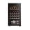 Vinothèque Haier Wine Bank 50 - HWS34GGH1 - 34 bouteilles, Noire, 5 étagères