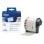 Cinta continua DK44205 Negro su bianco 6,2 cm x 30,48 m per Brother QL
