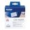 Cinta continua DK44205 Negro su bianco 6,2 cm x 30,48 m per Brother QL