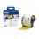 Cinta continua DK44605 texto negro fondo amarillo 62 mm x 30.48 m adhesivo fácil de despegar