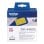 Cinta continua DK44605 texto negro fondo amarillo 62 mm x 30.48 m adhesivo fácil de despegar