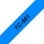 Cinta laminada TC-501 negro sobre azul 12mm compatible P-touch PT2000/PT3000/PT500/PT5000/PT8E