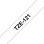 Cinta laminada Brother TZe-121 9mm x 8m negra sobre transparente resistente a condiciones extremas