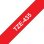 Brother TZE-435, Blanc sur rouge, TZe, 1,2 cm, 8 m, Philippines