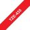 Brother TZE-435, Blanc sur rouge, TZe, 1,2 cm, 8 m, Philippines