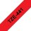 Brother TZE-441 Étiquette Laminée 1,8 cm Noir sur Rouge, Compatible TZe