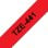 Brother TZE-441 Étiquette Laminée 1,8 cm Noir sur Rouge, Compatible TZe