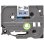 Cinta laminée 18mm Noir sur Bleu, TZe, Compatible Brother, 8m
