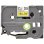 Cinta Laminada Brother TZe-651 Amarillo 24mm x 8m, Resistente Agua y Abrasión, Superficies Lisas