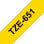 Cinta Laminada Brother TZe-651 Amarillo 24mm x 8m, Resistente Agua y Abrasión, Superficies Lisas