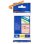Brother TZE-B31, 5 m, Noir sur Orange Fluo, 1,2 cm, Résistant aux Produits Chimiques