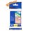 Brother TZE-B31, 5 m, Noir sur Orange Fluo, 1,2 cm, Résistant aux Produits Chimiques