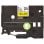 Étiquettes flexibles 9 mm Noir sur Jaune pour Rotulatrices Brother TZe