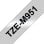 Cinta Brother TZE-M951 negro sobre plata, 24mm, 8m, compatible TZ/TZe