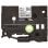 Cinta Brother TZE-M951 negro sobre plata, 24mm, 8m, compatible TZ/TZe